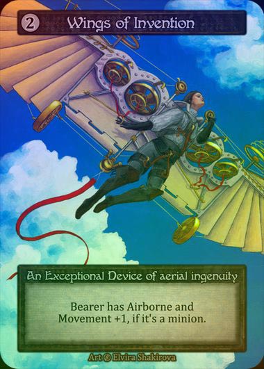 【FOIL】[Artifact] Wings of Invention [beta-Exceptional]